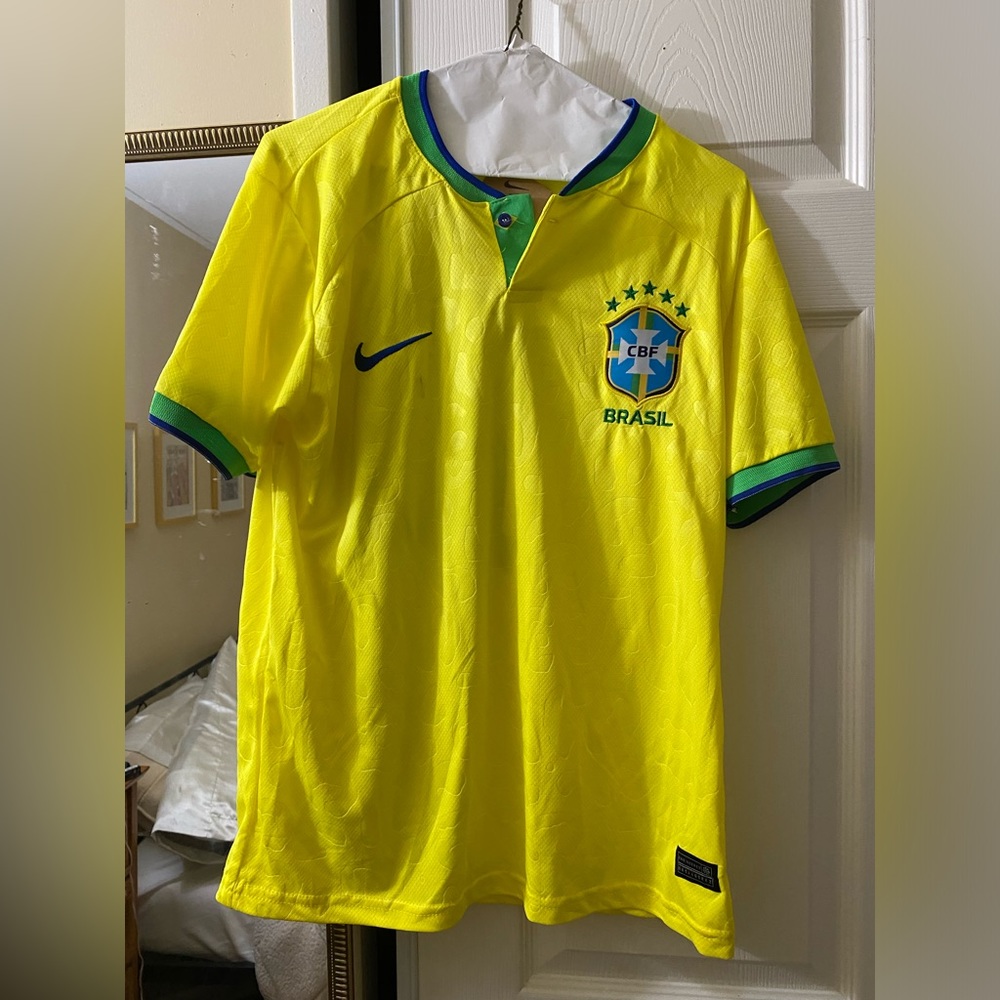 NWT Men’s Brazil Soccer Jersey - Size S